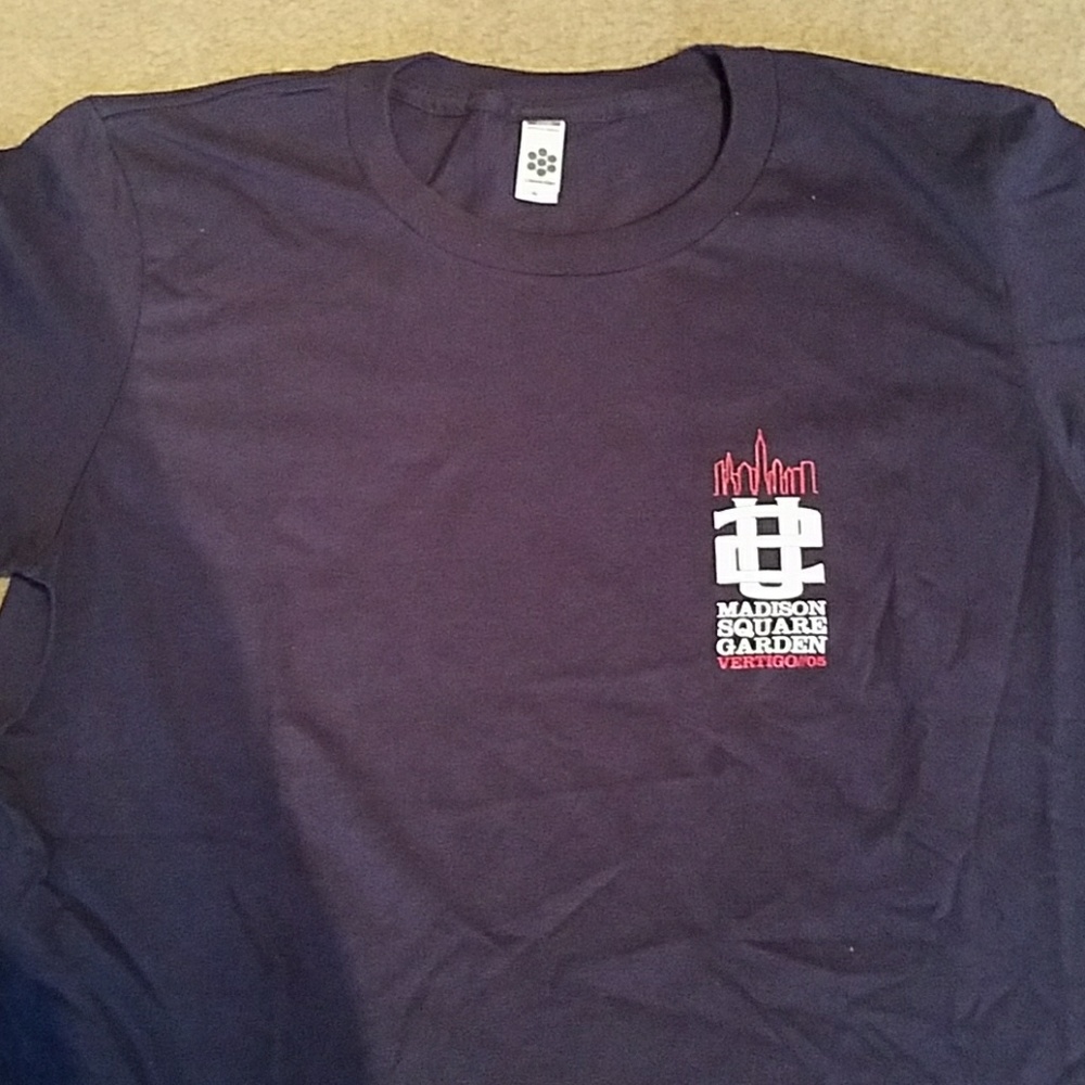 VINTAGE 20th Anniversary U2 2005 Vertigo tour concert shirt